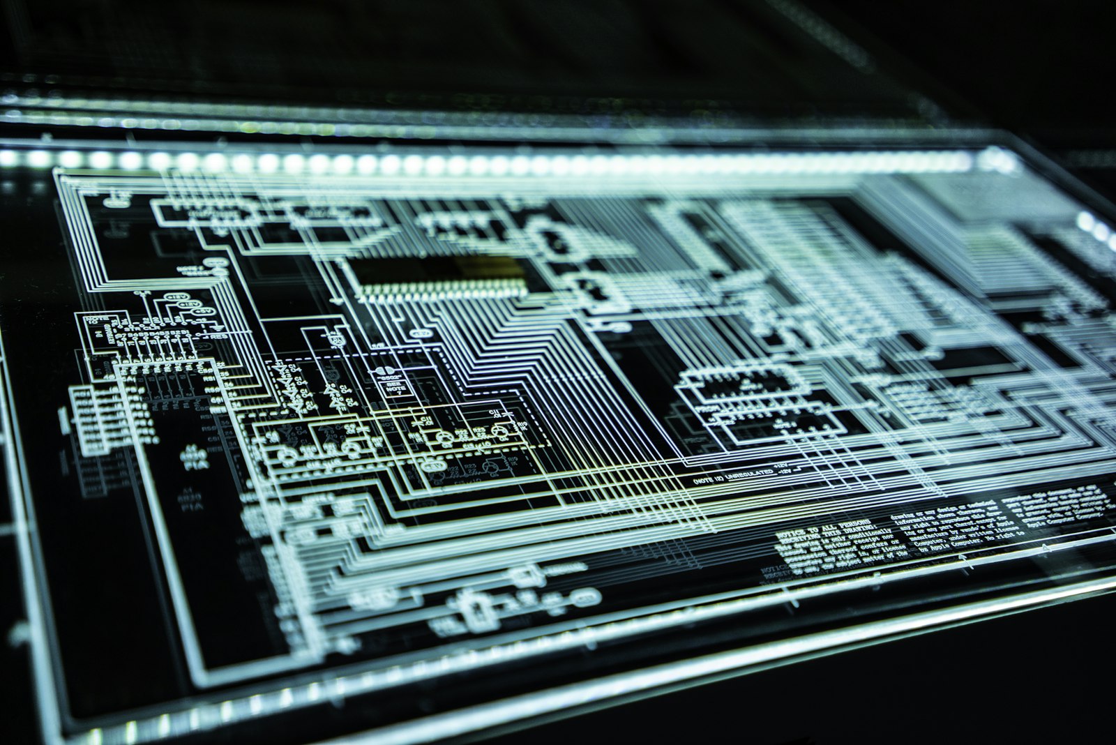 dark digital network and technology interface representing AI marketing automation platform capabilities