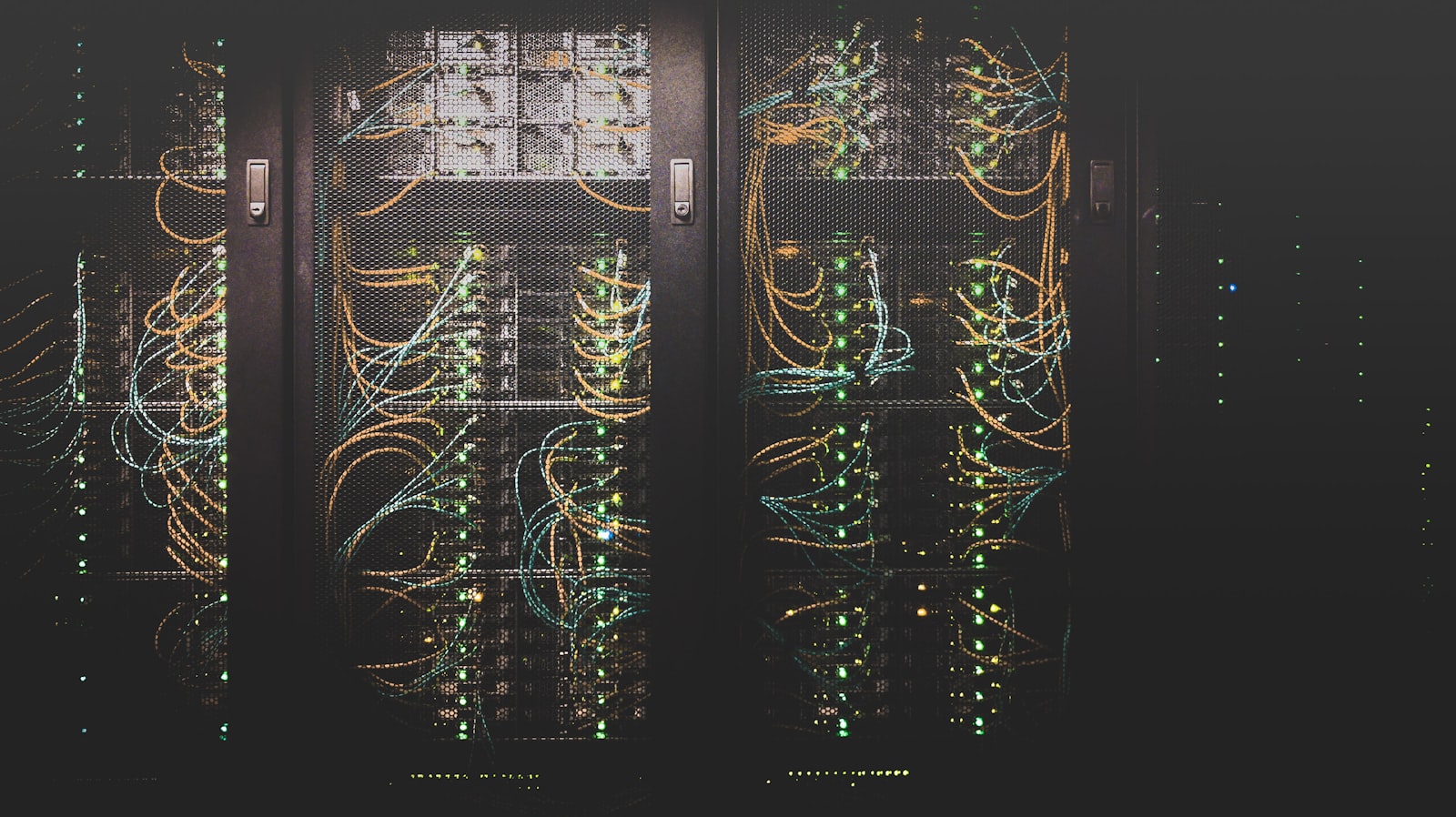 server room rack infrastructure storing company knowledge and AI training data