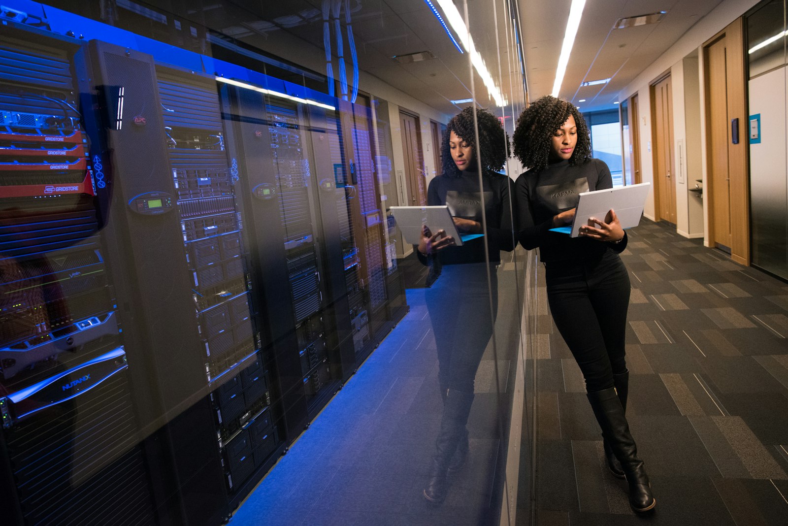 revenue analyst working through RevOps reporting at a workstation monitor